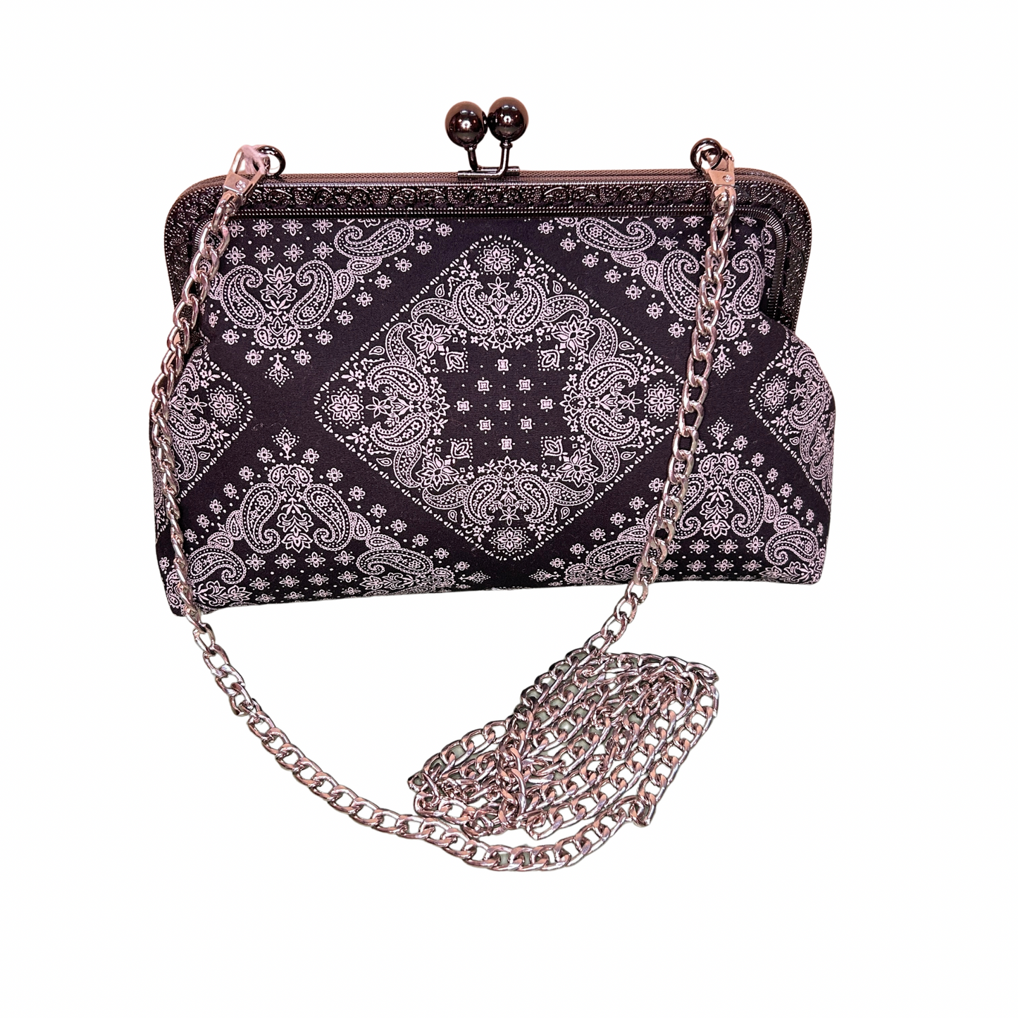 Sac minaudière Bandana - Emma et le lapin blanc