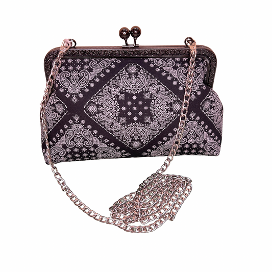 Sac minaudière Bandana - Emma et le lapin blanc