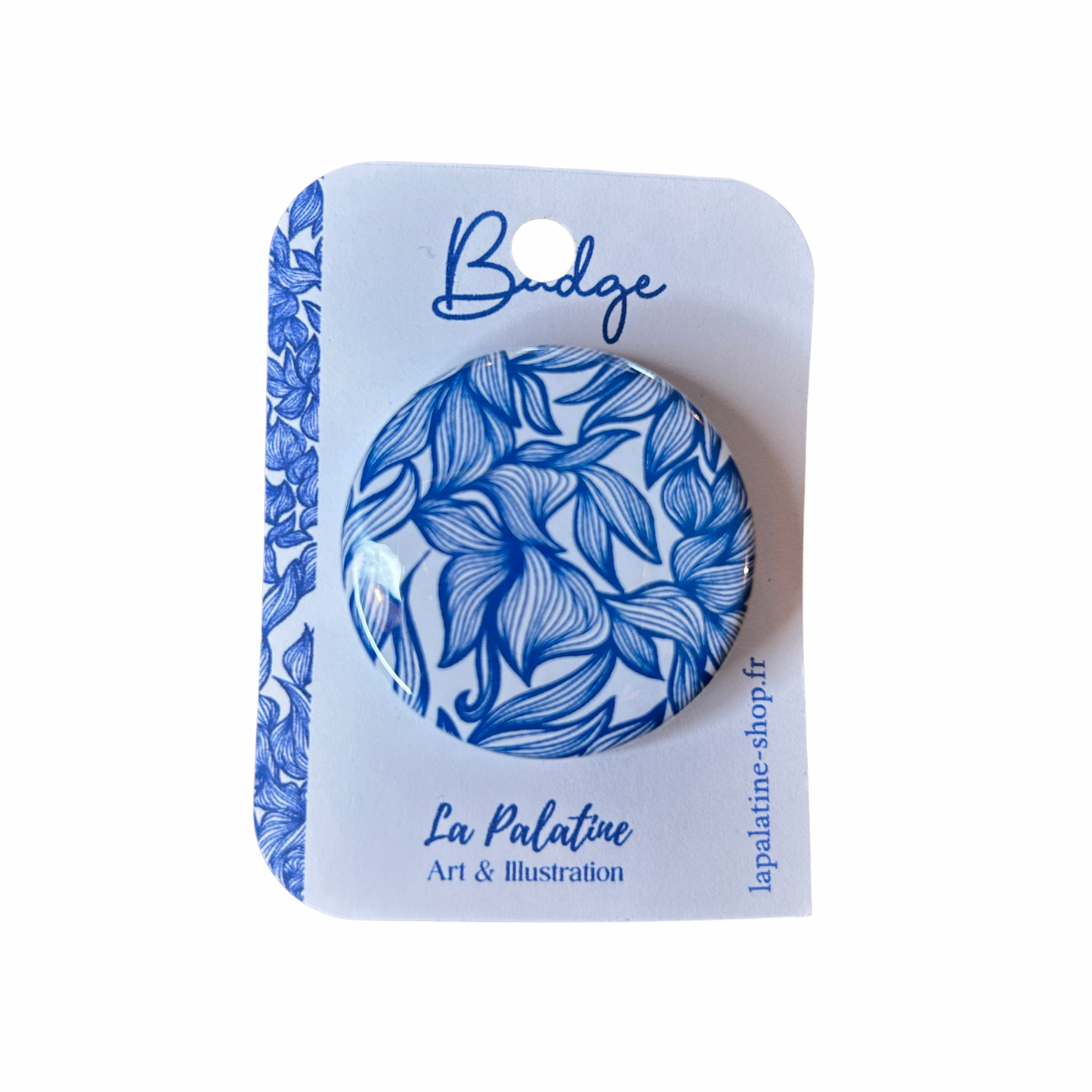 Badge illustré - différents modèles La palatine