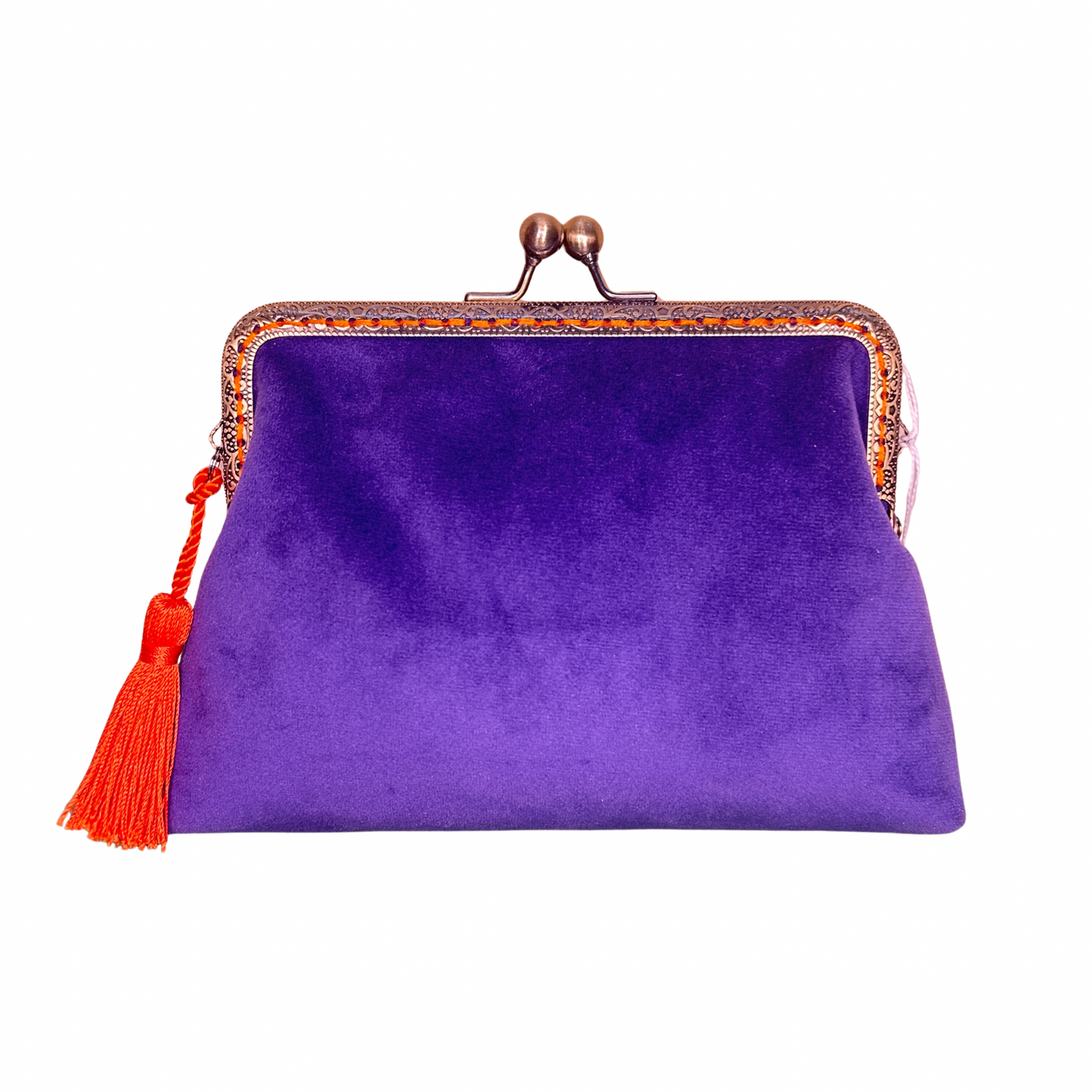 Pochette minaudière - Emma et le lapin blanc