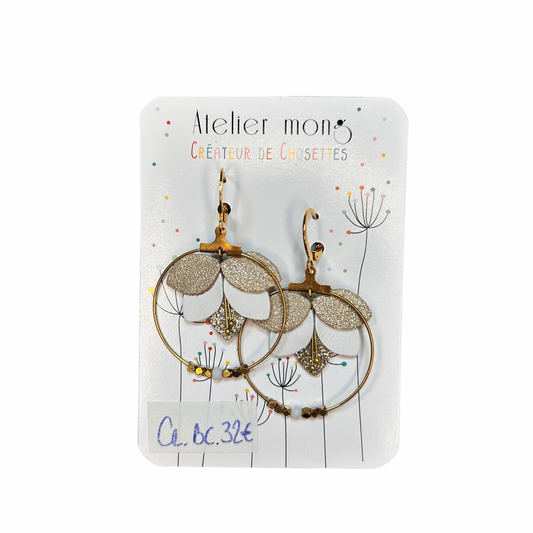 Boucles d’oreilles Atelier Mong