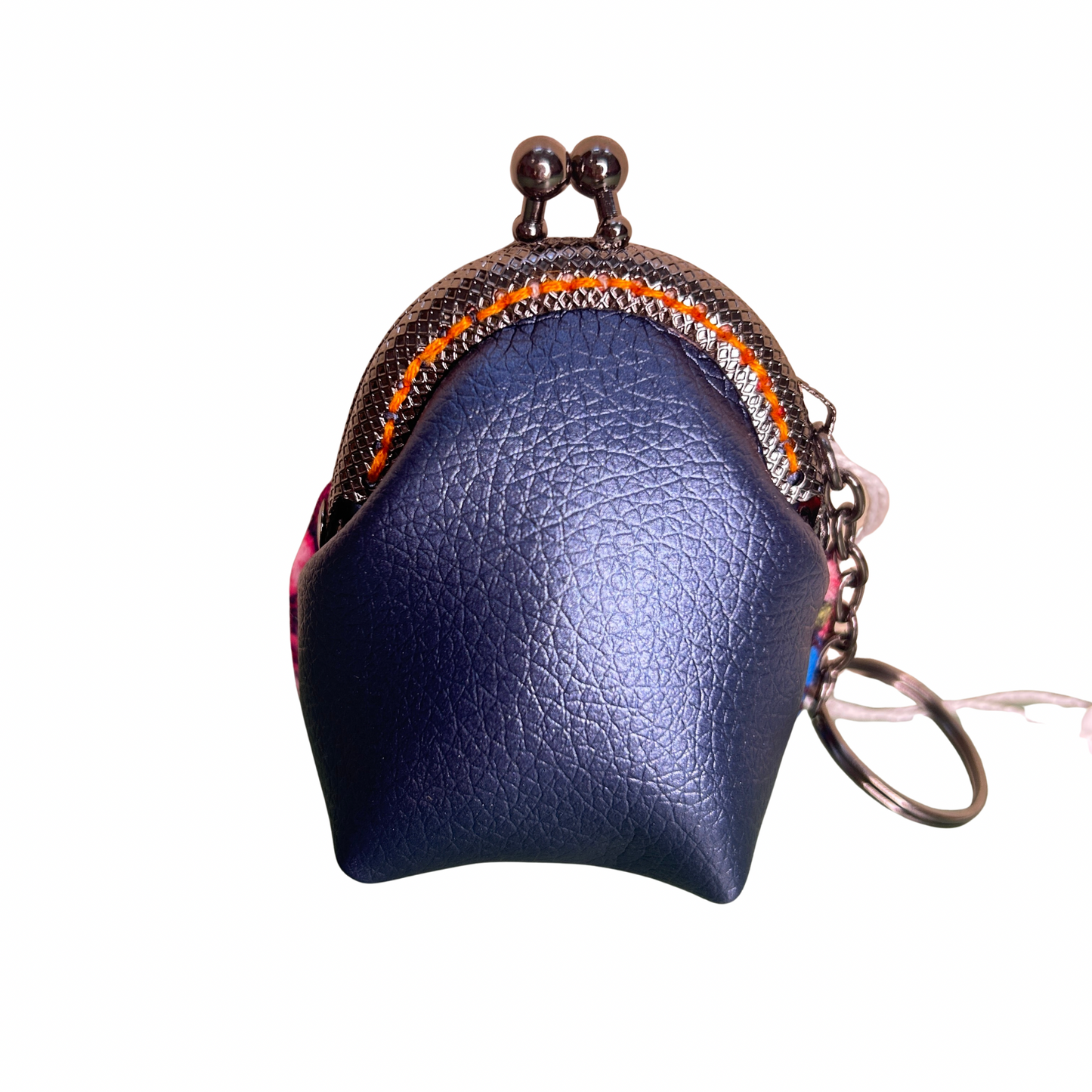 Porte-clefs bourse - Emma et le lapin blanc