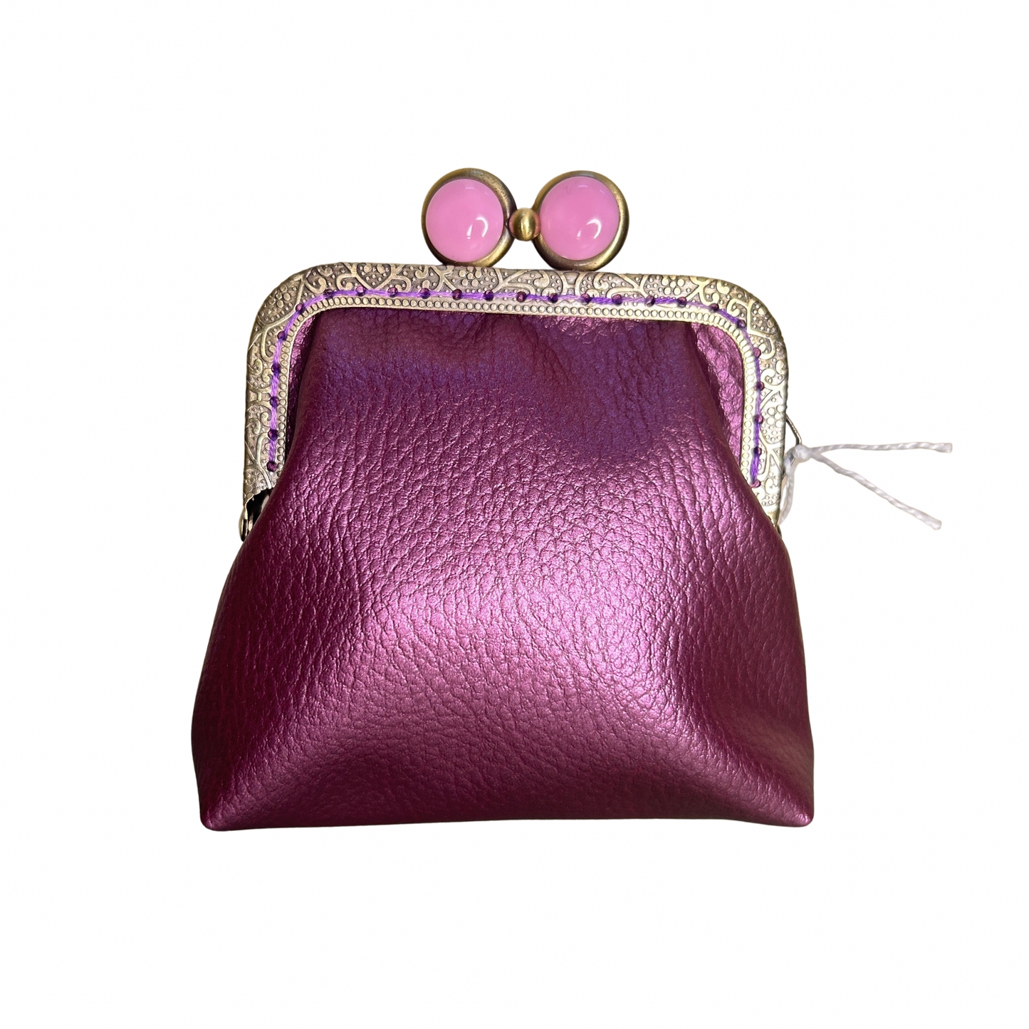 Porte-monnaie minaudière - Emma et le lapin blanc