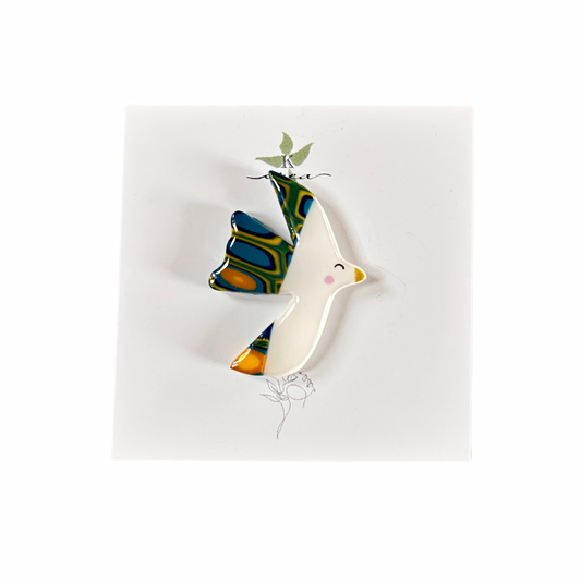 Pin’s oiseau Kcrea