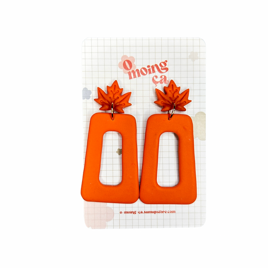 Boucles d’oreilles Salomé O moing ça