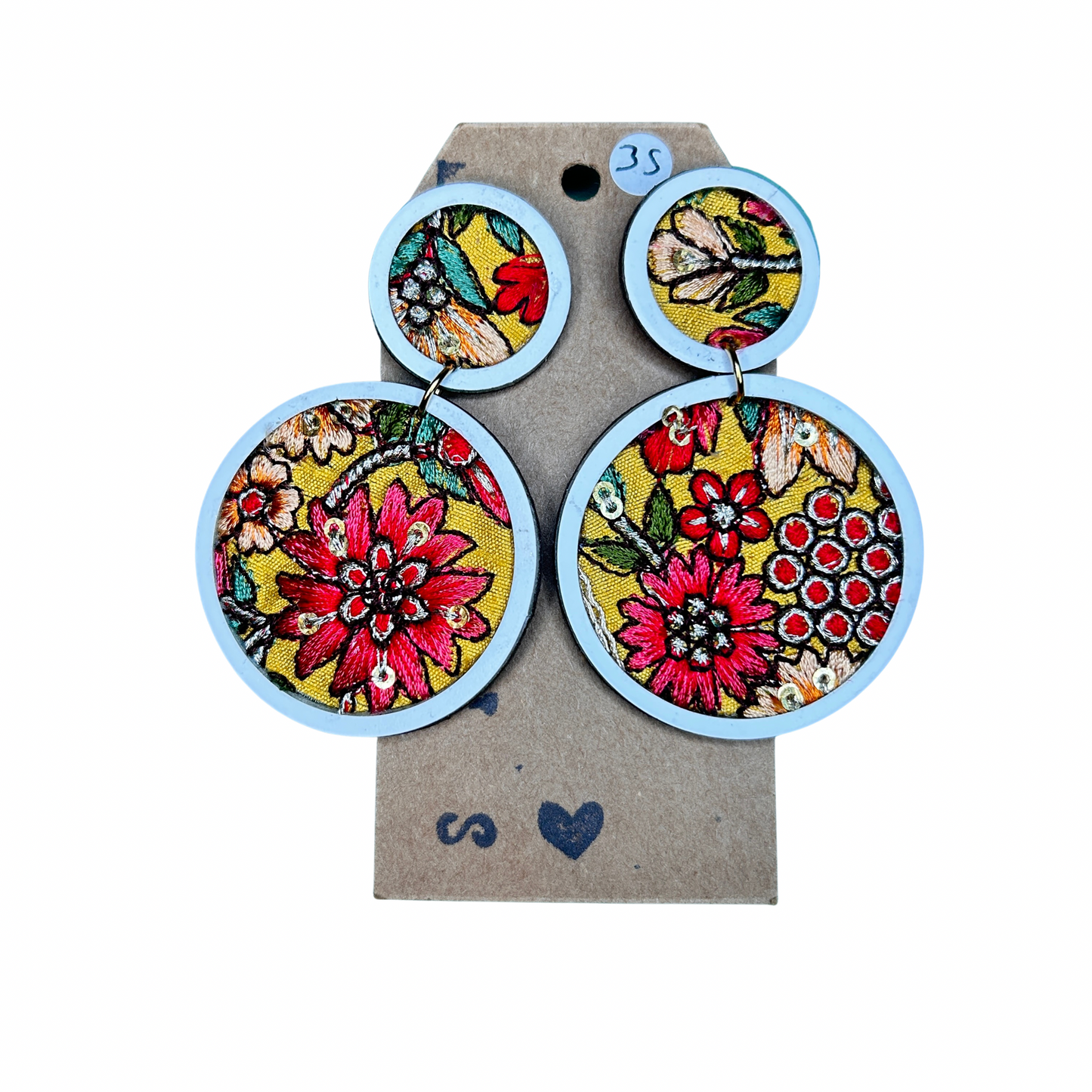 Boucles d’oreilles rondes Osulis