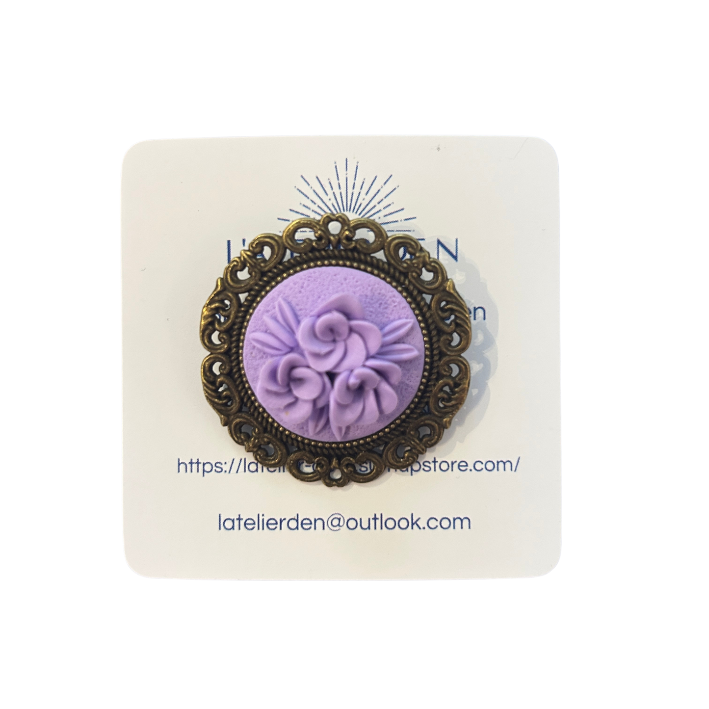 Broche Victorine - L’atelier de N