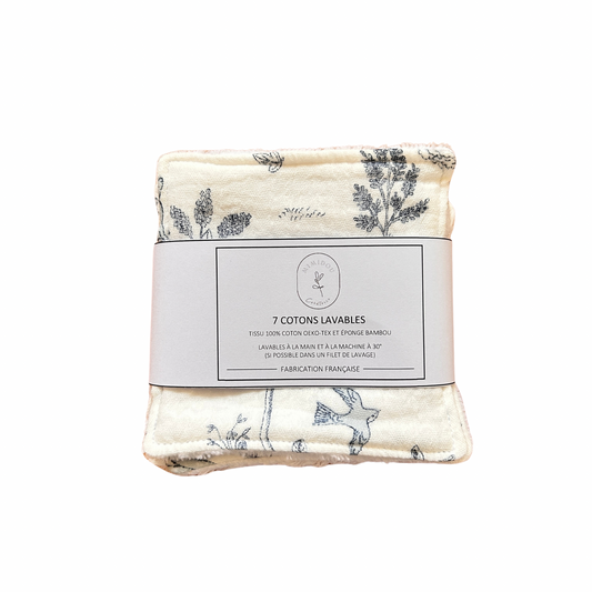 Lingettes lavables Mimidou