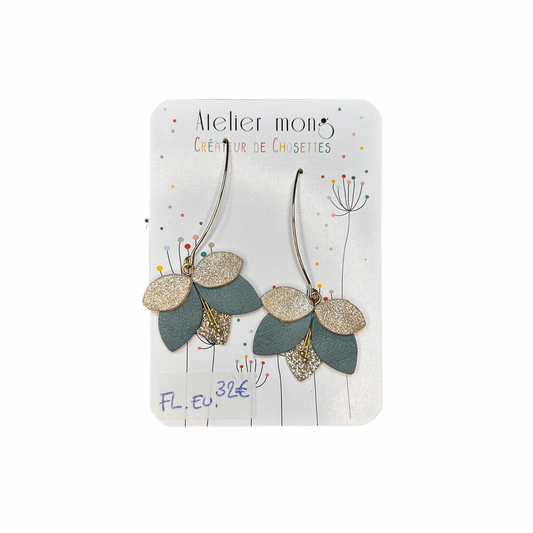 Boucles d’oreilles Atelier Mong