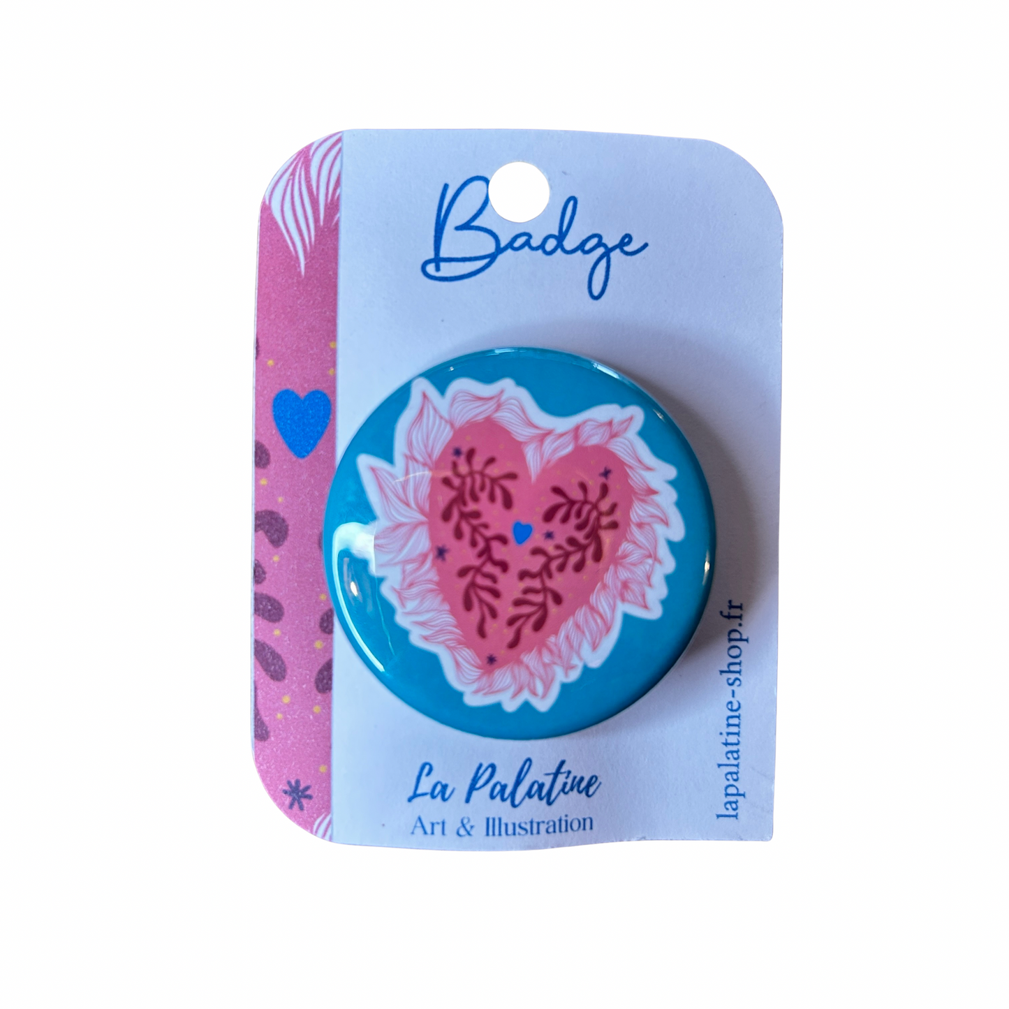 Badge illustré - différents modèles La palatine
