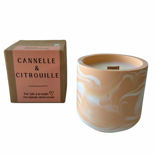 Bougie Cannelle & citrouille Sovague
