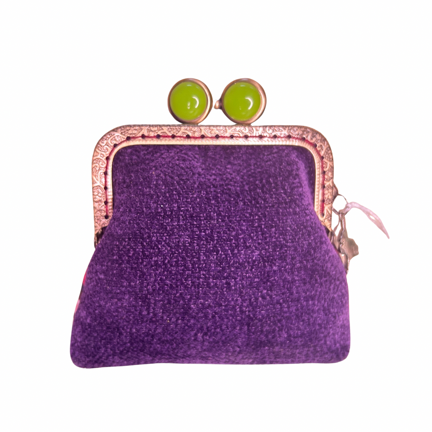 Porte-monnaie minaudière - Emma et le lapin blanc