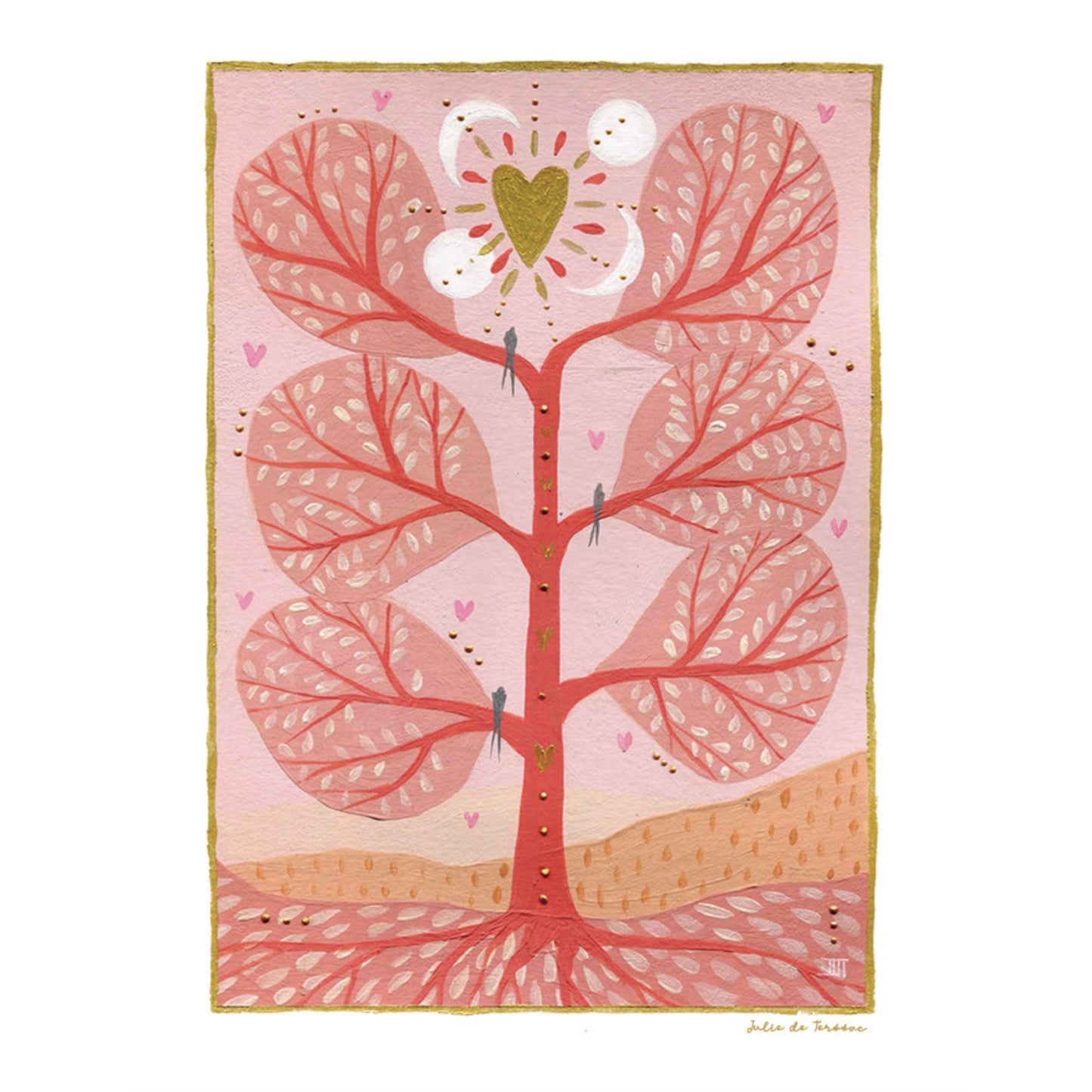 Affiche Arbre de vie Julie Deterssac