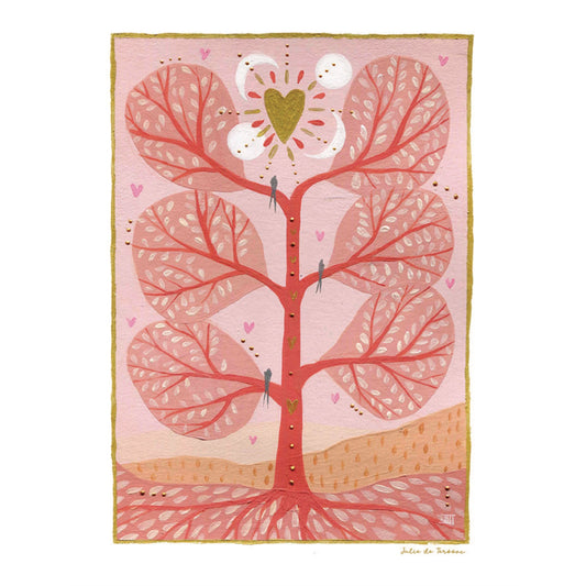Affiche Arbre de vie Julie Deterssac