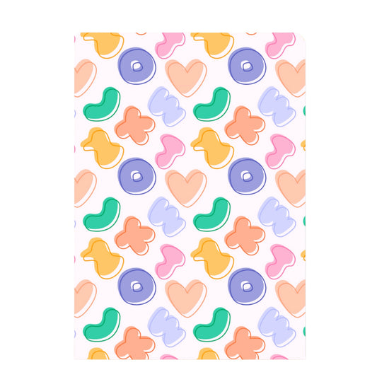 Affiche A4 formes polychromes Yuna illustrations