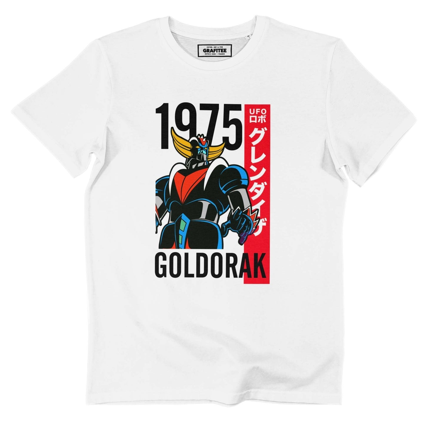 Tee-shirt L Goldorak 1975 Grafitee