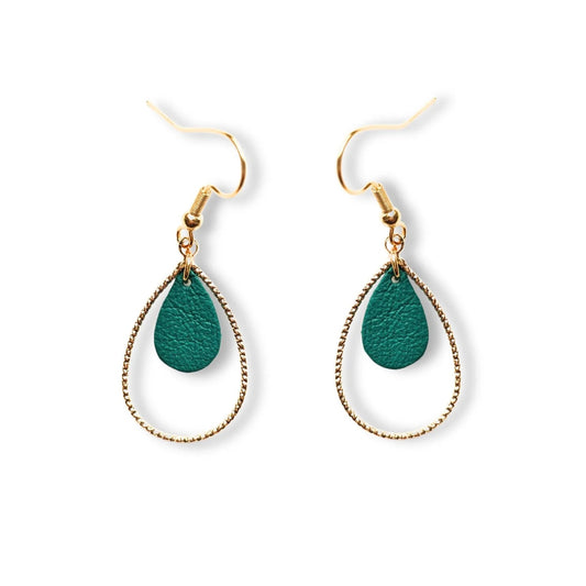 Boucles d’oreilles goutte Jeanne et Jo