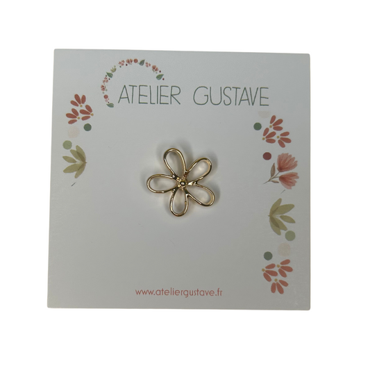 Pin’s marguerite Atelier Gustave