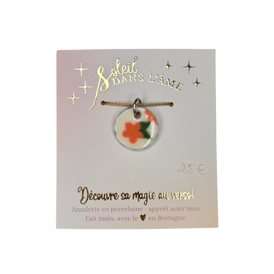 Amulette vierge Soleil dans l'âme