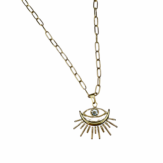 Collier Lunaria bijoux