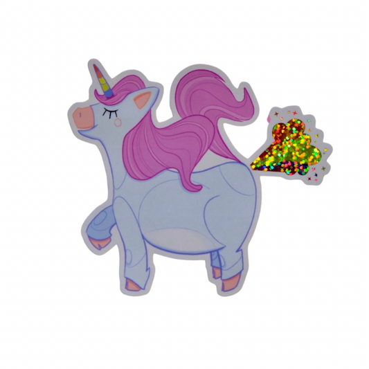 Sticker Licorne Lolly Rikiki