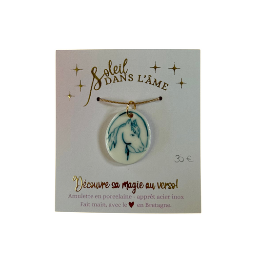 Amulette cheval de Soleil dans l’âme