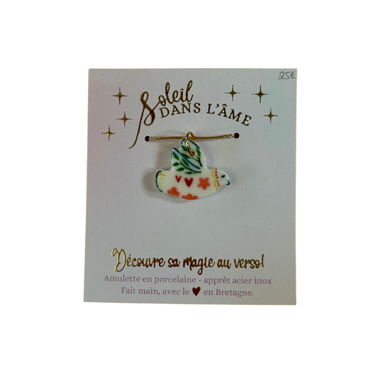 Amulette oiseau de Soleil dans l’âme