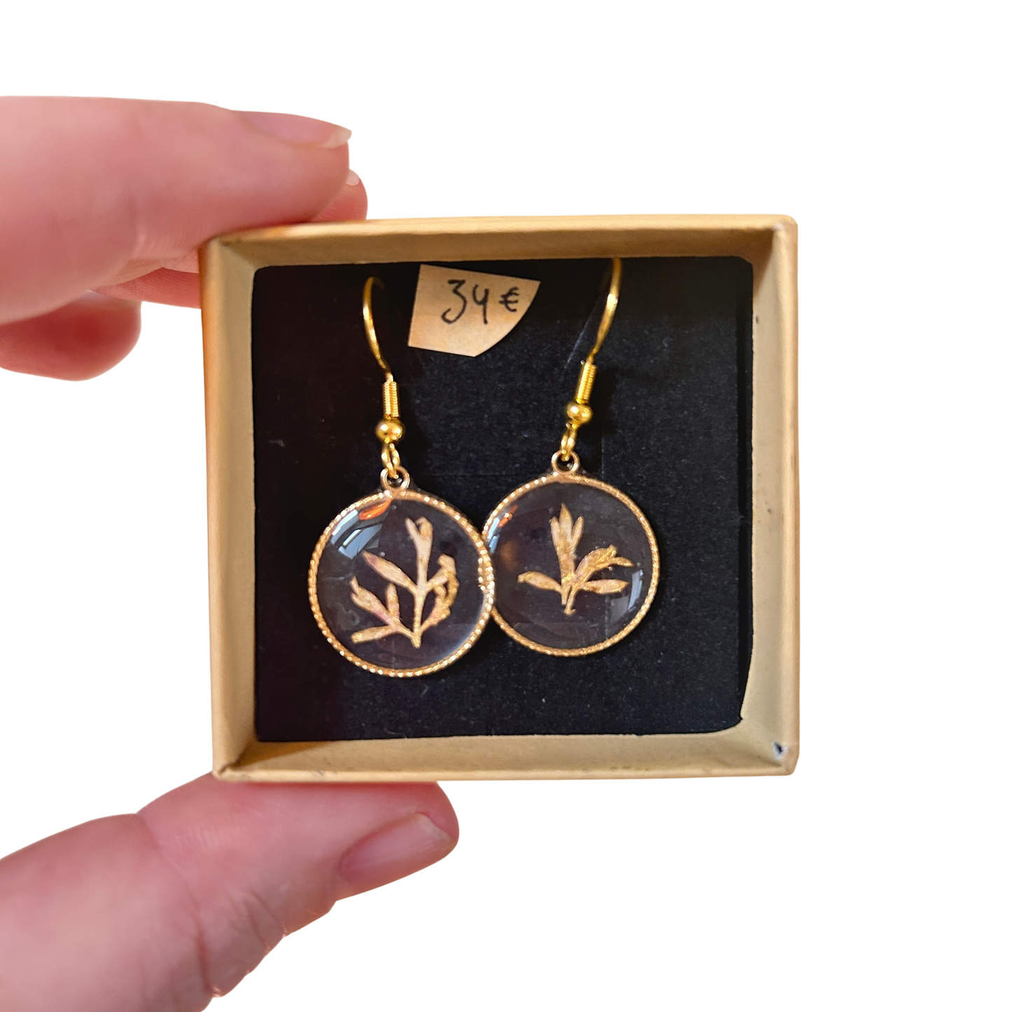 Boucles d’oreilles fleuries Chez renarde