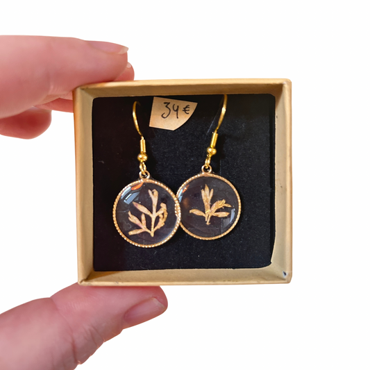 Boucles d’oreilles fleuries Chez renarde