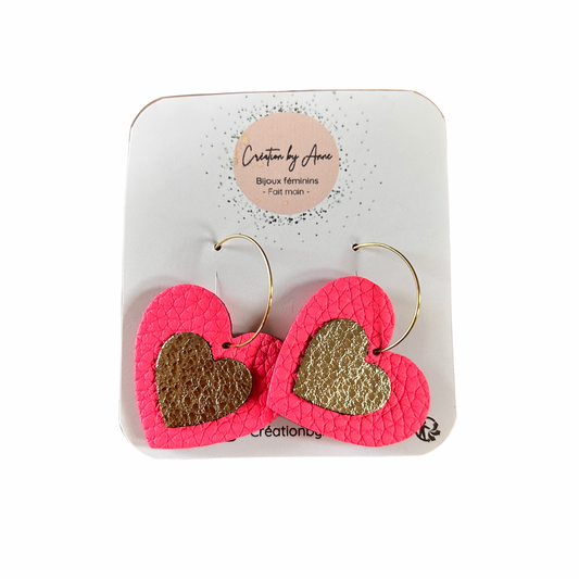 Boucles d’oreilles créoles Créations by Anne