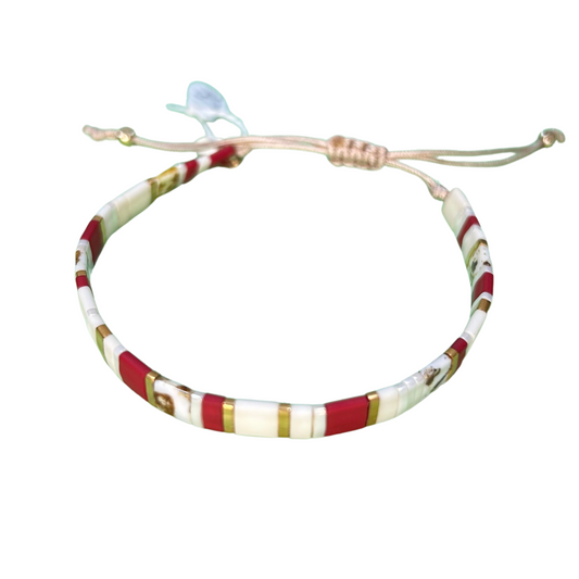 Bracelet perlé My French touch