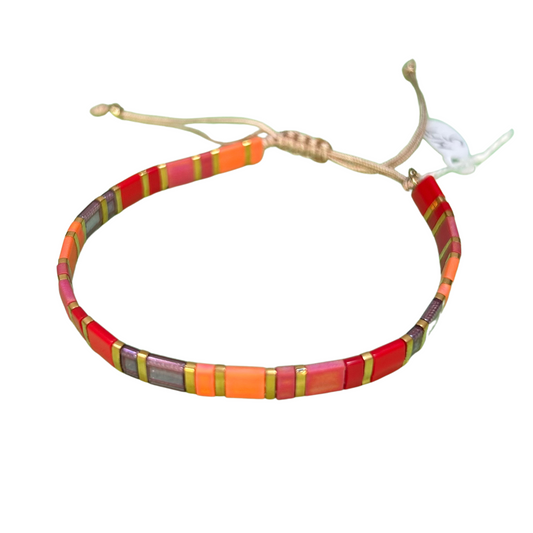 Bracelet perlé My French touch