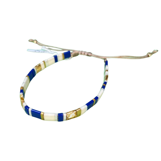 Bracelet perlé My French Touch