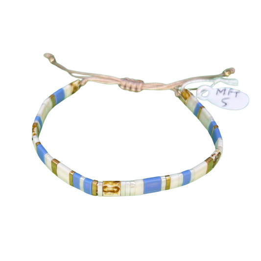 Bracelet perlé My French touch