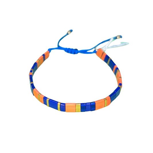 Bracelet perlé My French Touch