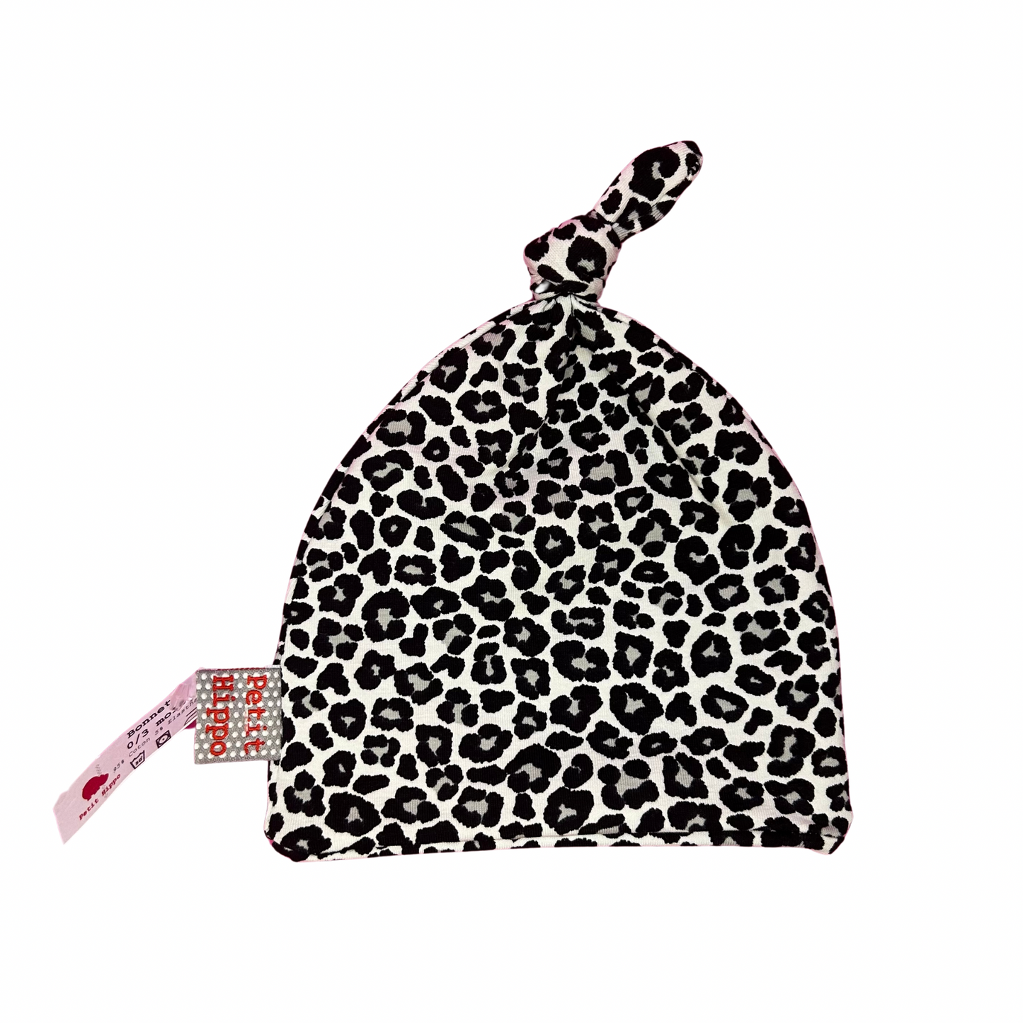 Bonnet de naissance Petit hippo