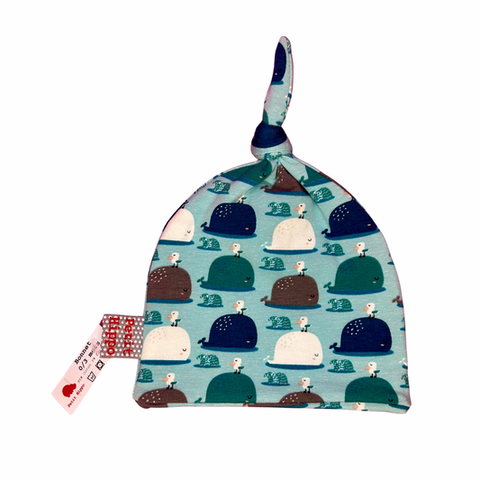Bonnet de naissance Petit hippo