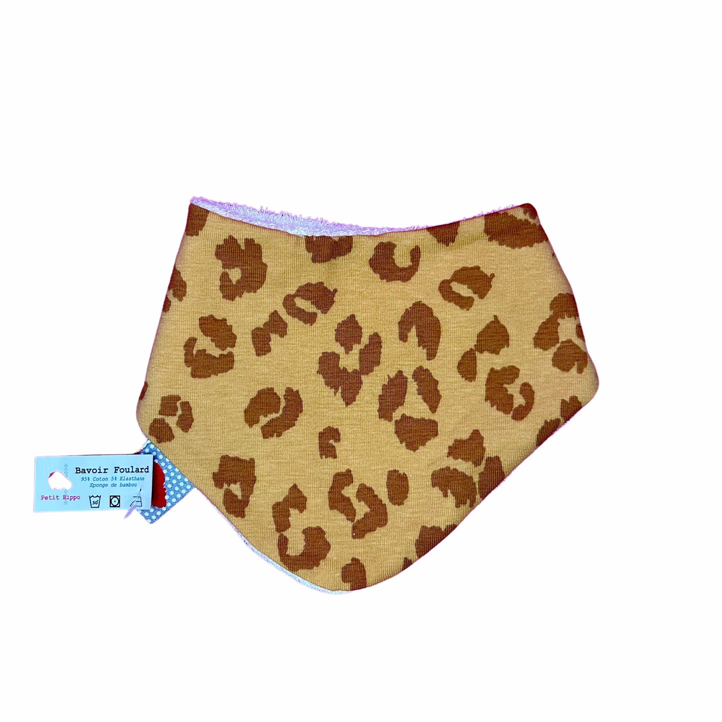Bavoir foulard Petit hippo