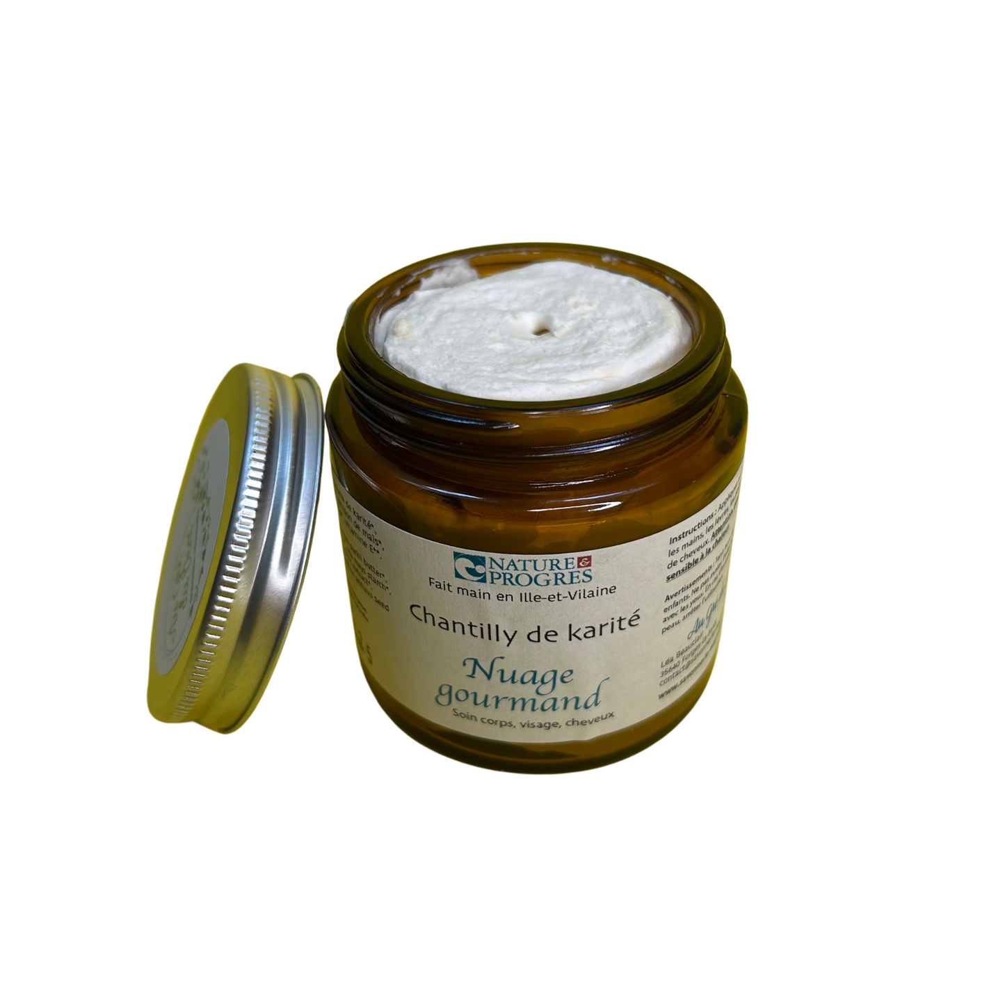 Chantilly de karité Nuage gourmand Au gré du vent