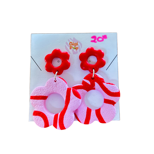 Boucles d’oreilles fleur xxl Gigi Pop