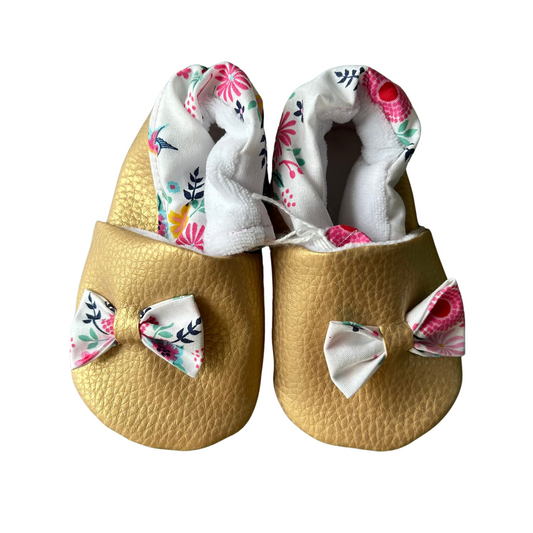 Chaussons souples 6/12 mois Lololinette