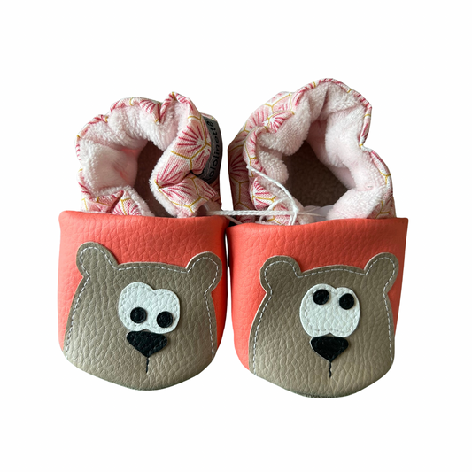 Chaussons souples 0/6 mois Lololinette