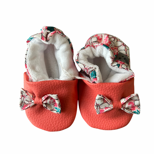 Chaussons souples 0/6 mois Lololinette