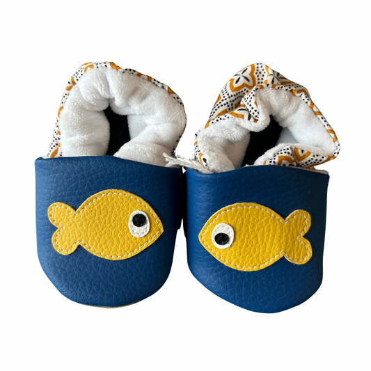 Chaussons souples 0/6 mois Lololinette