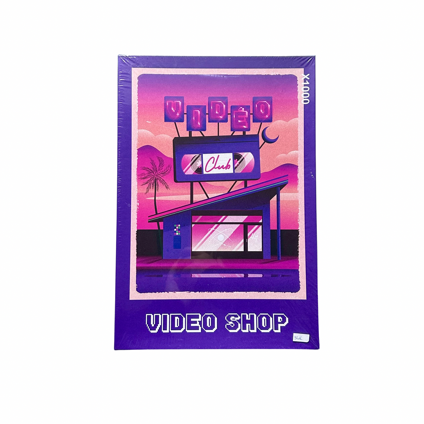 Puzzle 1000’ vidéo shop Yuna illustrations