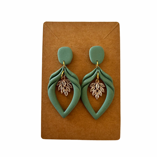 Boucles d’oreilles strass Pioupiou