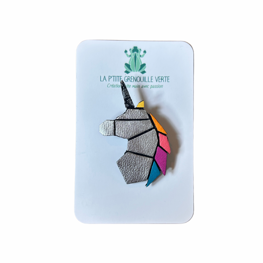 Broche Licorne La p’tite grenouille verte