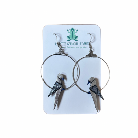 Boucles d’oreilles Rio La p’tite grenouille verte