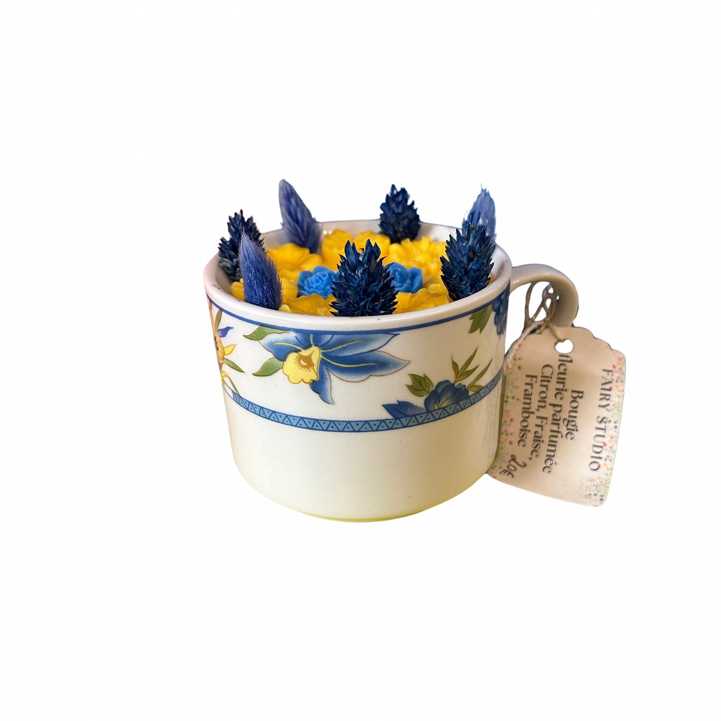 Bougie fleurie Fairy studio