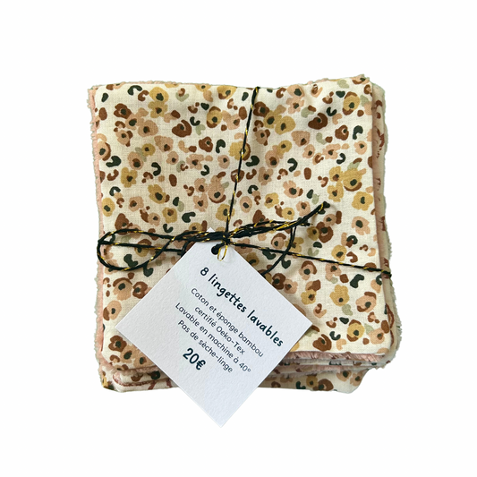Lingettes lavables Milie Créas